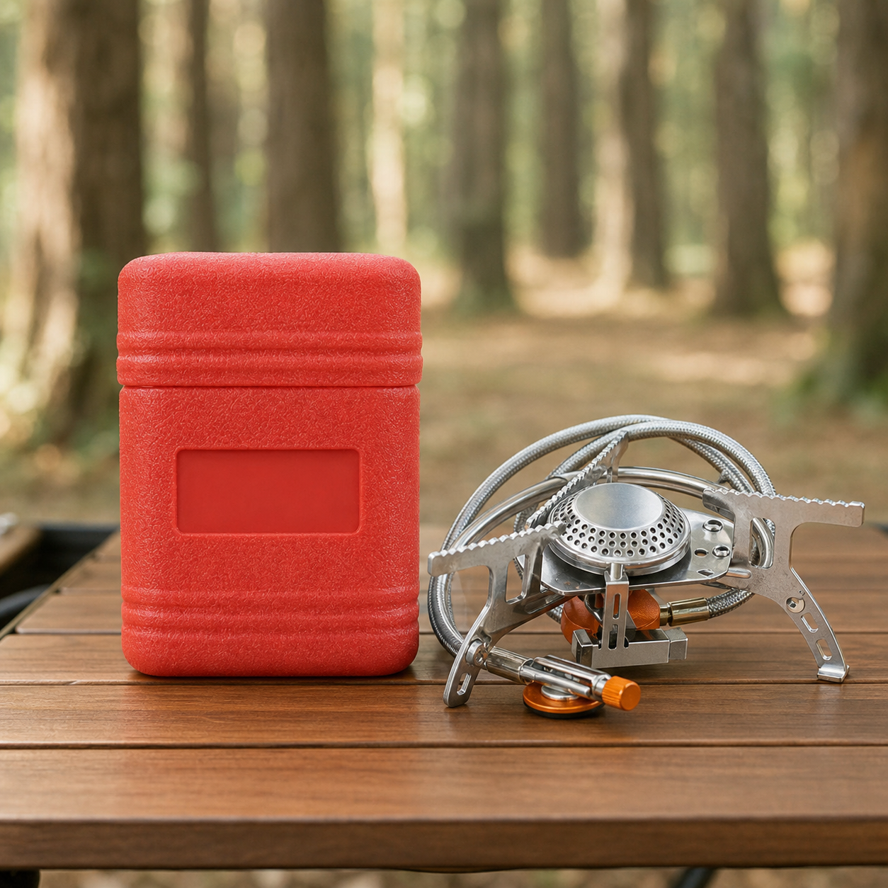 Widesea Portable Outdoor Gas Stove folded storage case