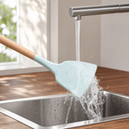 Silicone spatula care detail