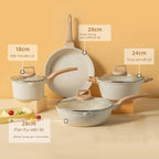 Stone Non-Stick Cookware Set | Karu Cookware
