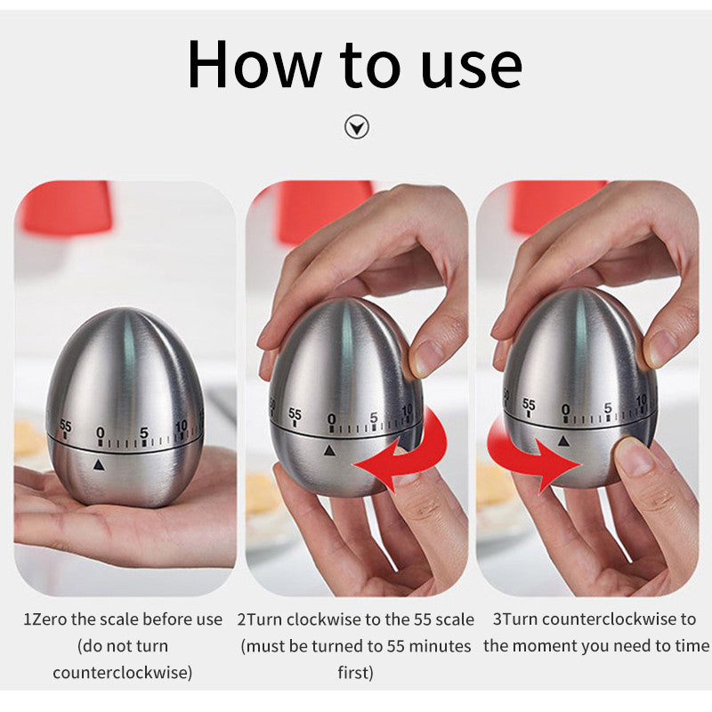 Stainless Steel Kitchen Timer