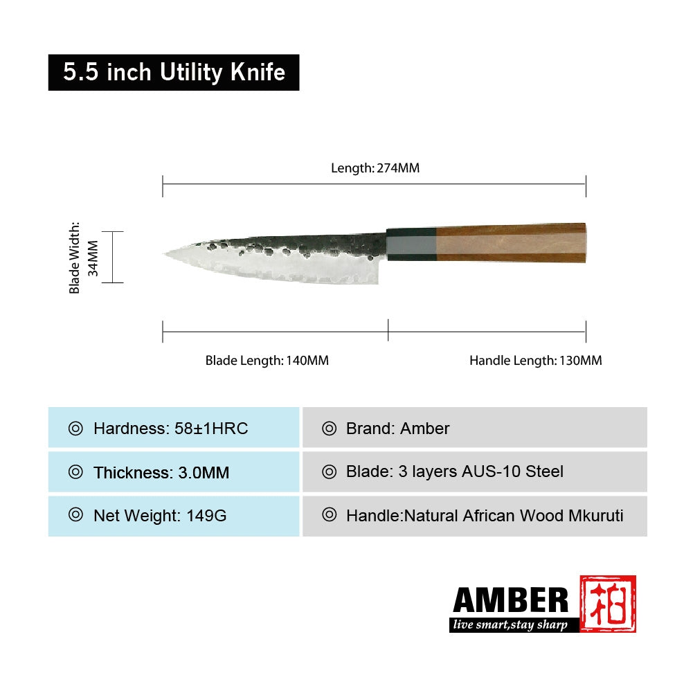 Forged Kitchen Knife Set