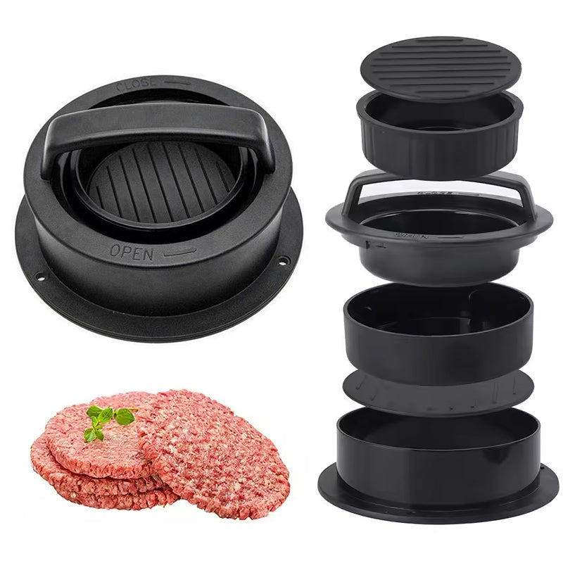3-in-1 Burger & Meatball Press | Karu Cookware