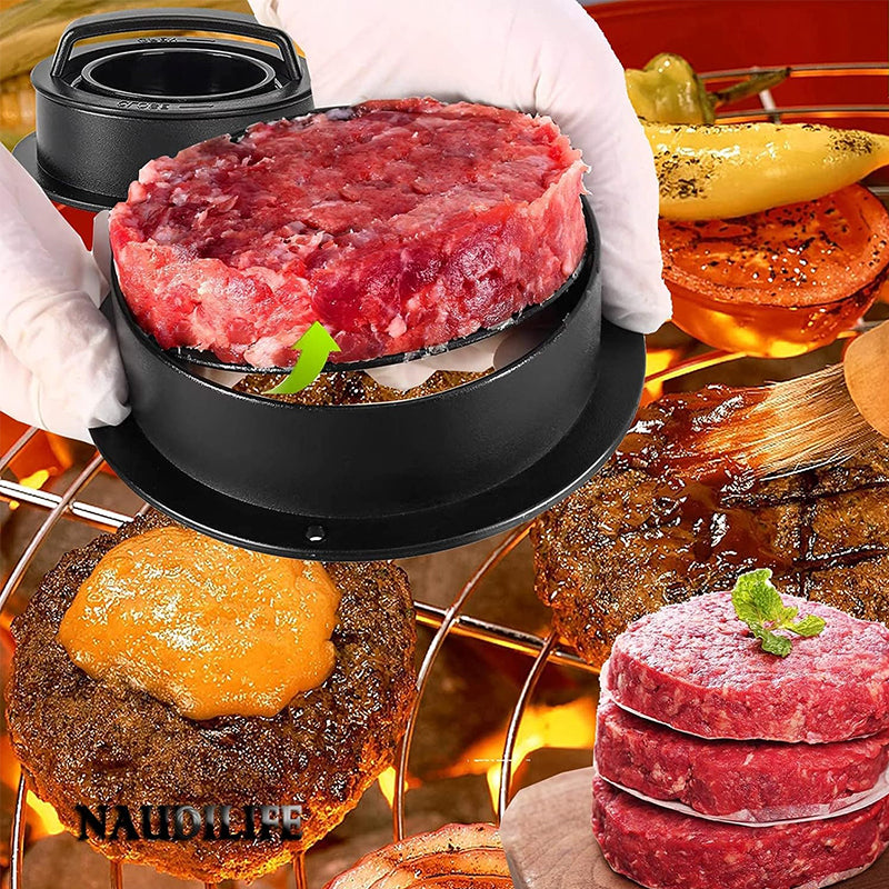3-in-1 Burger & Meatball Press | Karu Cookware