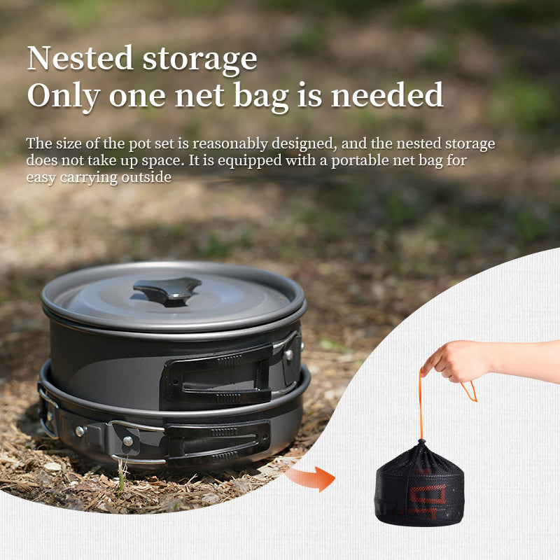1-3 Person Camping Cookware Set