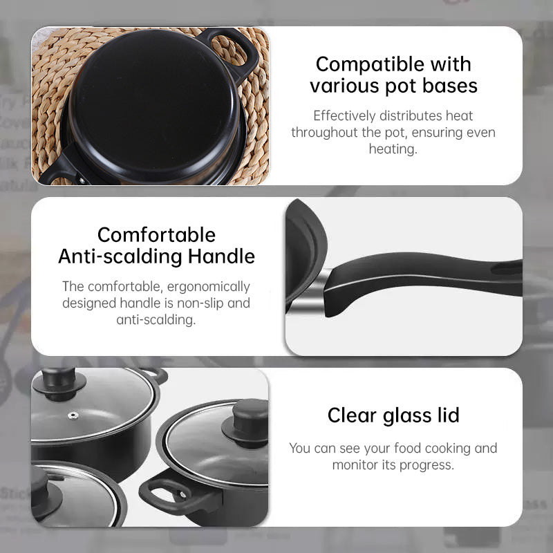 13-Piece Non-Stick Cookware Set