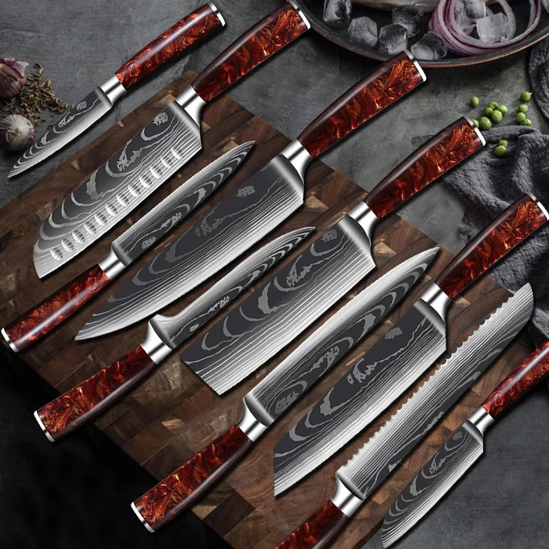 High-Carbon Stainless Steel Knife Set | Karu Cookware
