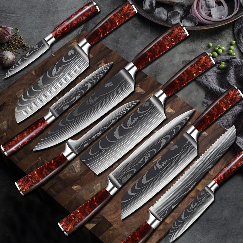 High-Carbon Stainless Steel Knife Set | Karu Cookware