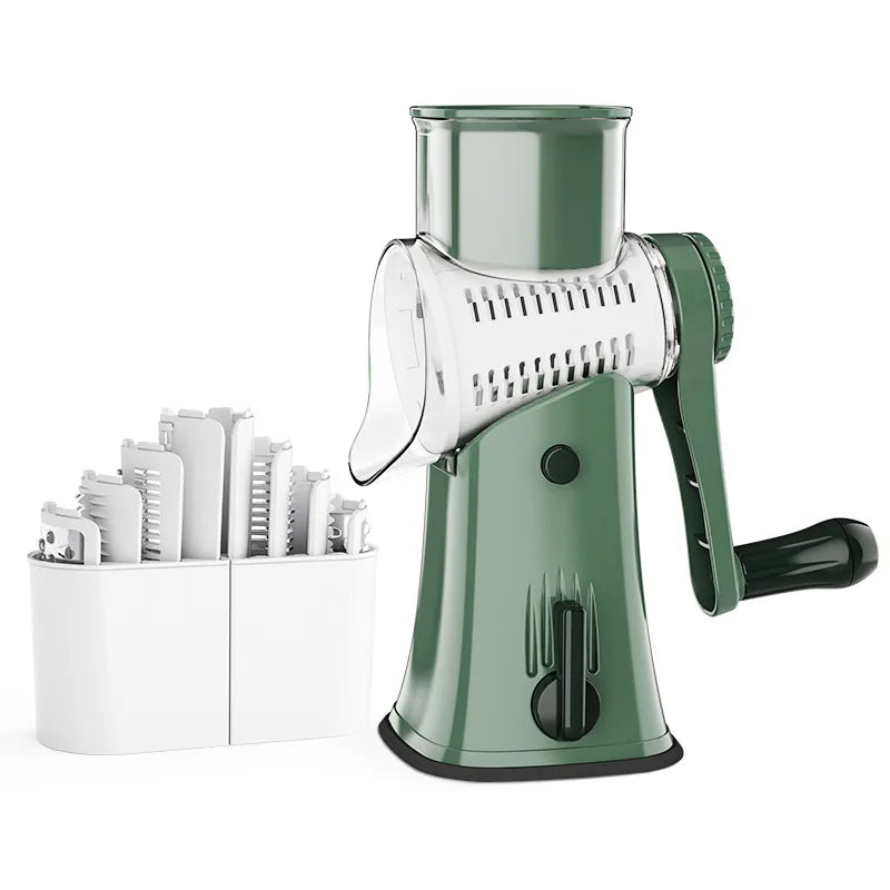 5-in-1 Rotary Cheese Grater | Karu Cookware