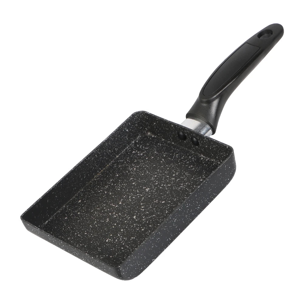 Cookware Fry Egg Pancake Kitchen Pot Mini Non-Stick Pan Black Breakfast Make Frying Pan