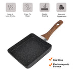 Cookware Fry Egg Pancake Kitchen Pot Mini Non-Stick Pan Black Breakfast Make Frying Pan