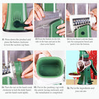 5-in-1 Rotary Cheese Grater | Karu Cookware