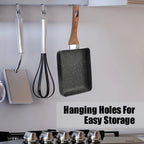 Cookware Fry Egg Pancake Kitchen Pot Mini Non-Stick Pan Black Breakfast Make Frying Pan