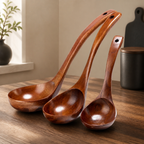 Long-Handled Bamboo Soup Spoon - product overview