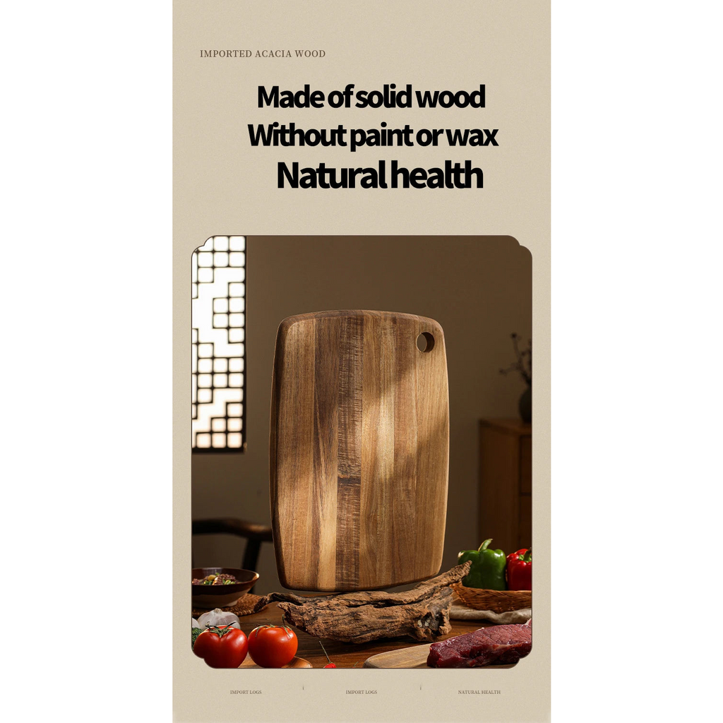 Acacia cutting board product information